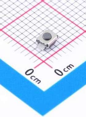 TVAF44-A015C-R 轻触开关 新两脚小龟直按/平脚/1.5H/250gf/黑底