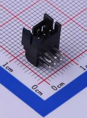 HX20012-6WA black 线对板针座 2x3P 间距:2mm 弯插 黑色 弯插,P=