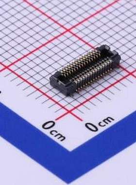 AXT330124 板对板与背板连接器 间距:0.4mm 母 立贴 SMD,P=0.4mm