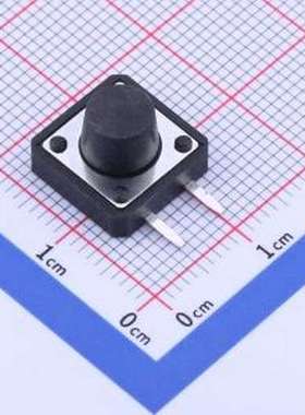 TS128B2J 轻触开关 12*12*8mm 卧插 轻触开关 插件