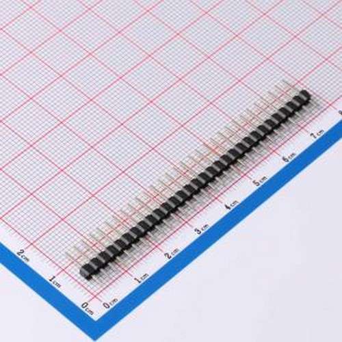 DS1021-1x30SF11-B 排针 1x30P 间距:2.54mm 直插 插件,P=2.54mm