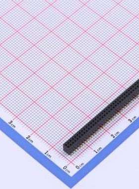 X1321FVS-2x35-C43D48 排母 间距:1.27mm 2x35P 立贴 SMD,P=1.27m