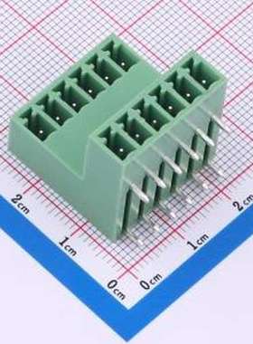 KF2EDGRT-3.5-2*6P 插拔式接线端子 KF2EDGRT-3.5-2*6P 插件,P=3.