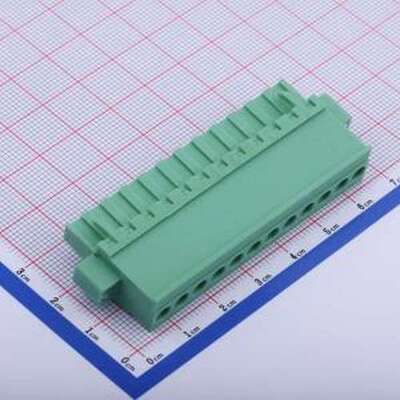 DB2EKBM-5.08-12P-GN-S 插拔式接线端子 5.08mm 1x12P 排数:1 每
