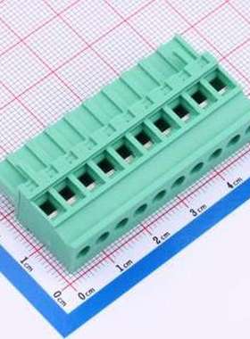 MX2EDGKA-5.08-10P-GN01-Cu-Y-A 插拔式接线端子 5.08mm 排数:1