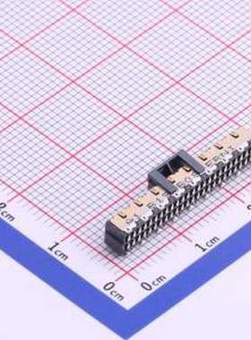 144662 板对板与背板连接器 间距:1mm 母 立贴 SMD,P=1mm