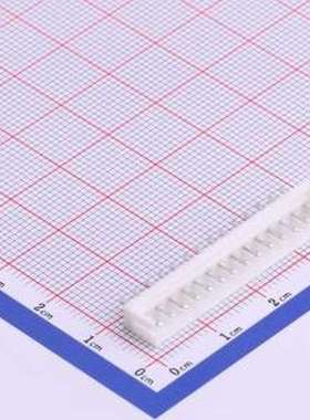 HX25005-14A 线对板针座 1x14P 间距:2.5mm 直插 白色 插件,P=2.5