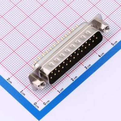 X0125WC2B2 D-Sub/VGA连接器 公 P数:25P 插件