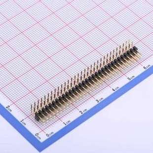 排针 2x31P 弯插 2x31I P=2mm 方针 C40D28 2mm X4621WR 间距