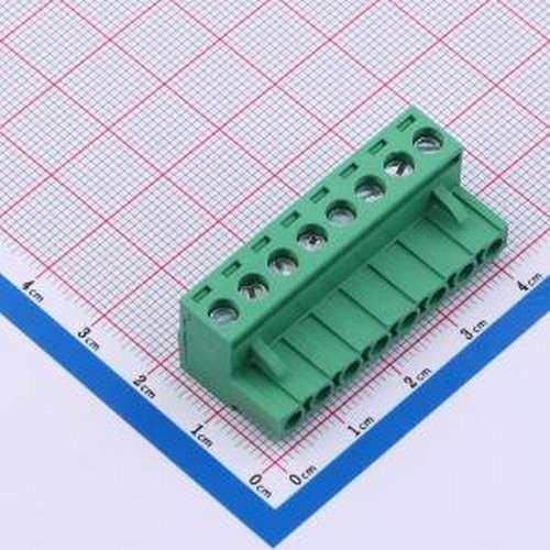 MX2EDGK-5.08-08P-GN01-Cu-Y-A 插拔式接线端子 5.08mm 1x8P 排数