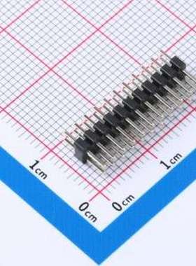 HB-PH8-200211PB2GOP 排针 间距:2mm 2x11P 直插 方针 插件,P=2mm