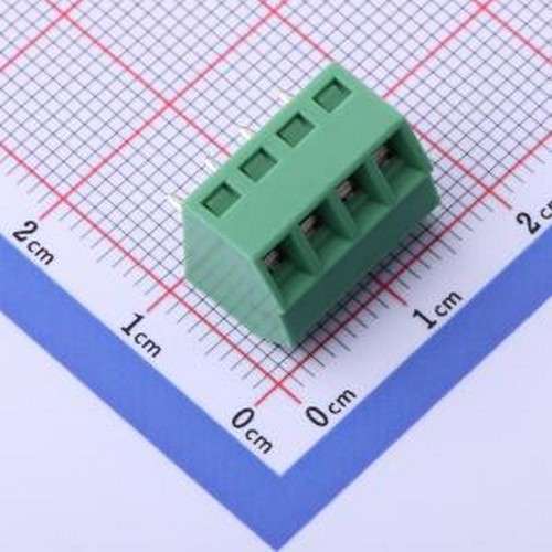 DB127S-3.5-4P-GN-S 螺钉式接线端子 DB127S-3.5-4P-GN-S P=3.5mm