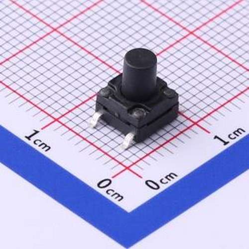 TS-FS66T-B-I 轻触开关 6*6*8mm 立贴 轻触开关 SMD