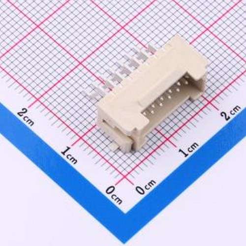 PHB-14AWB 线对板针座 2x7P 间距:2mm 卧贴 SMD,P=2mm,卧贴