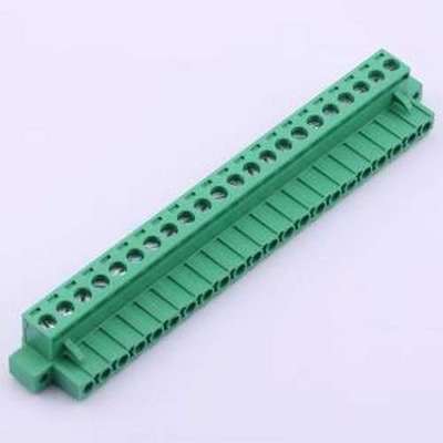 MX2EDGKM-5.08-22P-GN01-Cu-Y-A 插拔式接线端子 5.08mm 1x22P 排