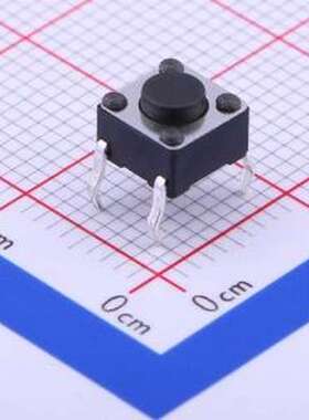 TC-1102-C-B-B 轻触开关 6*6*4.5mm 直插 轻触开关 插件