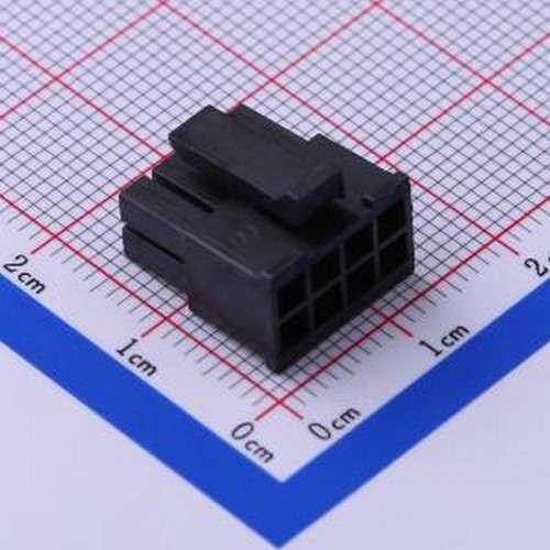 FHG30001-D08M2K6B 胶壳(线对板/线对线) 线端插头胶壳 3mm 8PIN