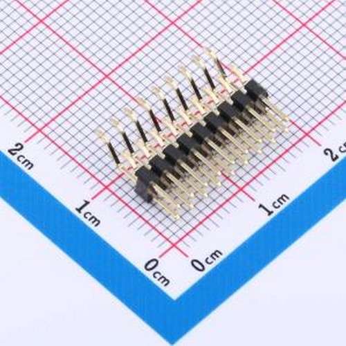 X4621WRS-2x09I-C40D64 排针 2x9P 间距:2mm 方针 SMD,P=2mm