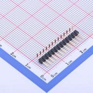 排针 1x13P 弯插 13I P=2mm 方针 C40D28 2mm X4611WR 间距