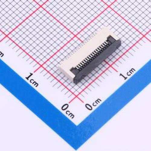 GT-F0502SR20-18SMT01 FFC/FPC连接器 翻盖式 下接 P数:18P 间距: