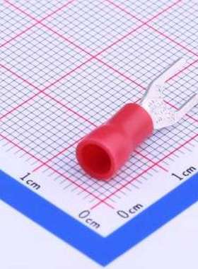 SVS1.25-4 冷压端子 叉型端子 红色