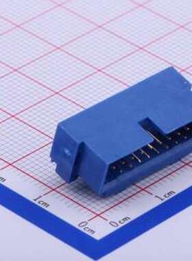 A37-1BL01-111-B IDC刺破式连接器(牛角/简牛) 蓝色 USB 3.0 弯插