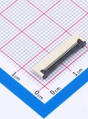 0.5K-DHQX-30PWB FFC/FPC连接器 间距:0.5mm P数:30P 翻盖式 SMD,