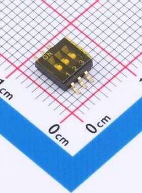 DSHP03TSGER 拨码开关 DSHP03TSGER SMD-6P,5.4x5.4mm