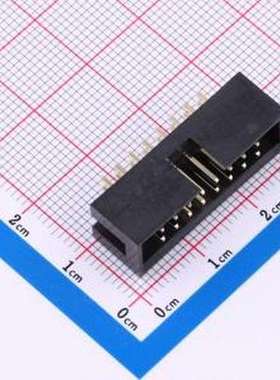 GPHA204-0802A001A1AC IDC刺破式连接器(牛角/简牛) 2.54mm 2x8P