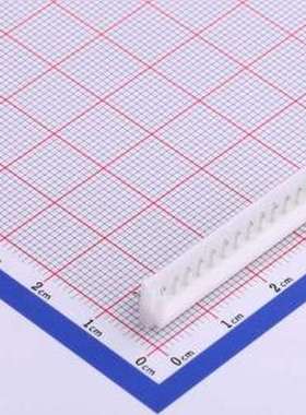 HX25005-13WAD 线对板针座 1x13P 间距:2.5mm 弯插 白色 弯插,P=2