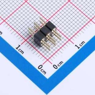 间距 P=2 C35D35 插件 方针 2.54mm 2x3P 排针 1000 2x03 X5521WV