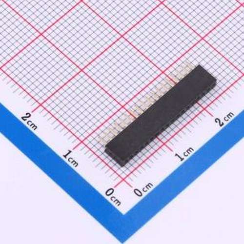 HC-PM127-4.3H-1x18PZ 排母 1x18P 间距:1.27mm 直插 插件,P=1.27