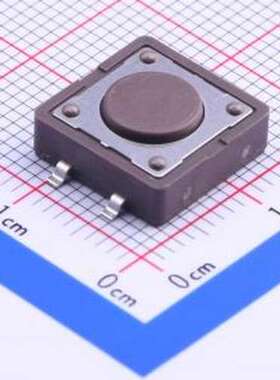 DTSM-21N-S-V-T/R 轻触开关 160gf 行程0.35mm 贴片 SMD-4P,12x12