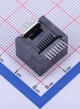 MT52DIWW6SB3010 以太网连接器(RJ45 RJ11) 立贴 不带LED SMD