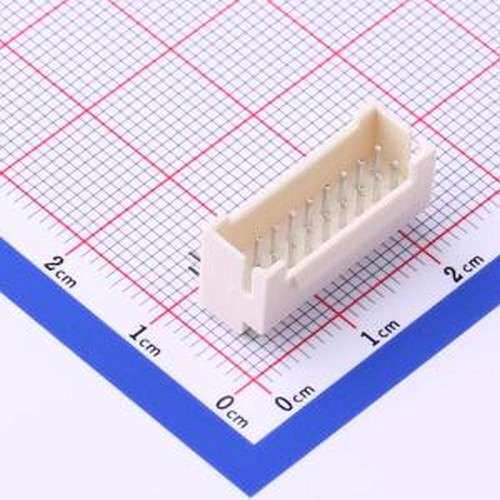 X2026WR-2x09D-46SN 线对板针座 2x9P 间距:2mm 弯插 弯插,P=2mm