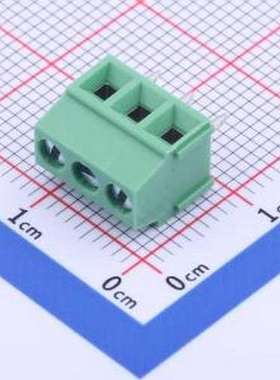 YO0301500000G 螺钉式接线端子 3.5mm 1x3P 排数:1 每排P数:3 直
