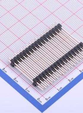 PH-00293 排针 间距:2.54mm 2x17P 直插 方针 插件,P=2.54mm