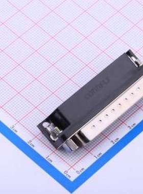 DS1037-25MNAKT74-0CC D-Sub/VGA连接器 D-Sub 公 P数:25P 黑色