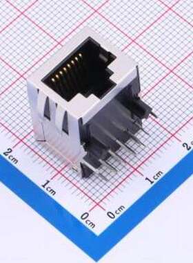 X01AQ285HWADA2 以太网连接器(RJ45 RJ11) 弯插 不带LED 插件