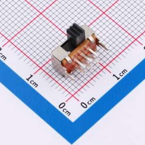 SK-22D02-4 滑动开关 SK-22D02-4 插件-6P,10.8x5.2mm