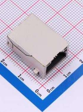 MJ6A-B211-HRL1T165-1C 以太网连接器(RJ45 RJ11) MJ6A-B211-HRL1