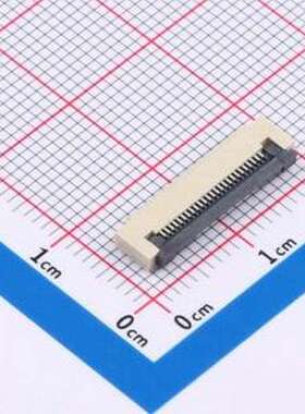 AFD01-S25FCC-00 FFC/FPC连接器 间距:0.5mm P数:25P 翻盖式 下接