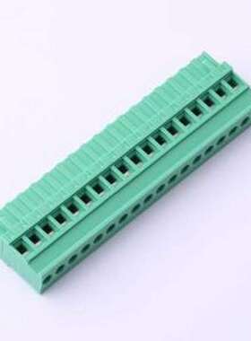 MX2EDGKA-5.08-18P-GN01-Cu-Y-A 插拔式接线端子 5.08mm 排数:1