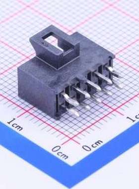 1053101210 线对板针座 2x5P 间距:2.5mm 直插 插件,P=2.5mm