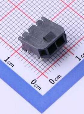 436500209 线对板针座 1x2P 间距:3mm 卧贴 系列:Micro-Fit(MX 3.