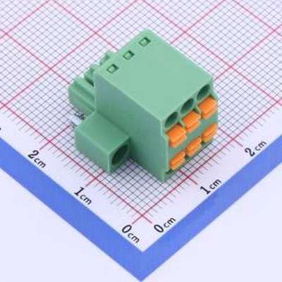 KF2EDGKDHM-3.5-3P 插拔式接线端子 KF2EDGKDHM-3.5-3P P=3.6mm
