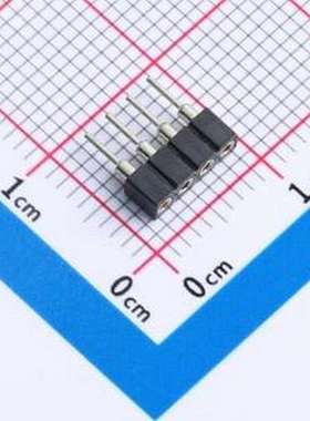 XDM200C-1-04-Z-2.8-G0 排母 1x4P 间距:2mm 直插 插件,P=2mm