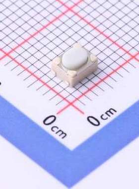 YTS1T0162AWJ00 轻触开关 4.2*3.2*2.5mm 250gf 白钮翘脚贴片 SMD