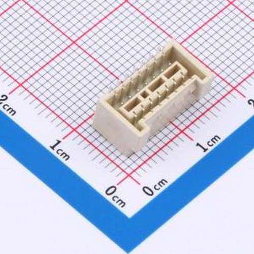 ZHD-14AWB 线对板针座 2x7P 间距:1.5mm 卧贴 SMD,P=1.5mm,卧贴