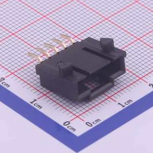X9556WRS-05-9TV01 线对板针座 1x5P 间距:2.54mm 卧贴 SMD,P=2.5